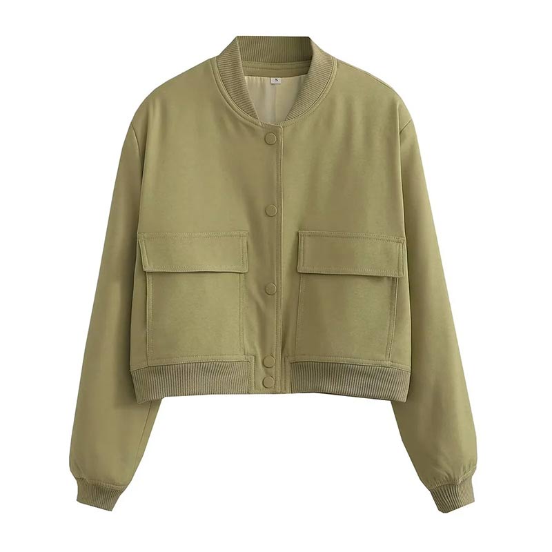 Blouson bombardier élégant pour femme classique