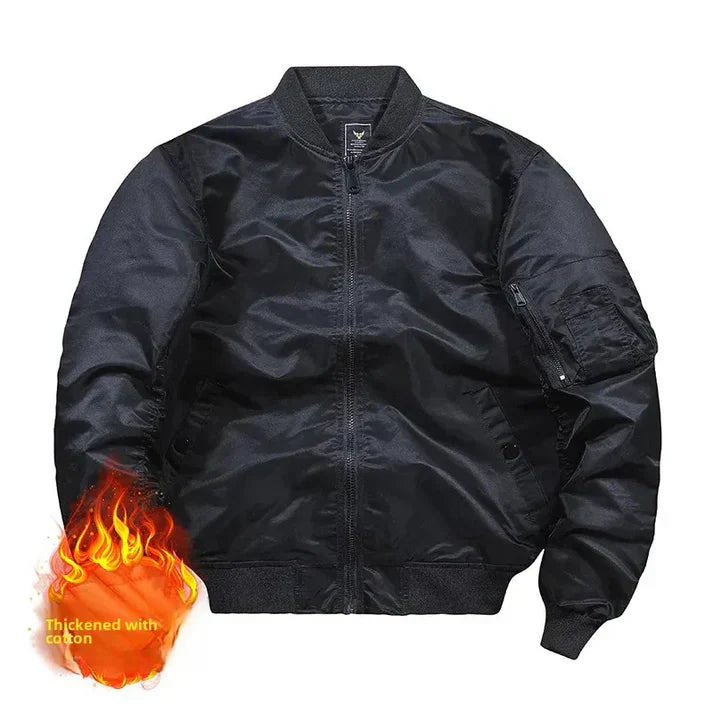 Blouson aviateur en cuir