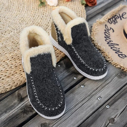 Chaussures pour femmes Bottes en feutre Doublure douce