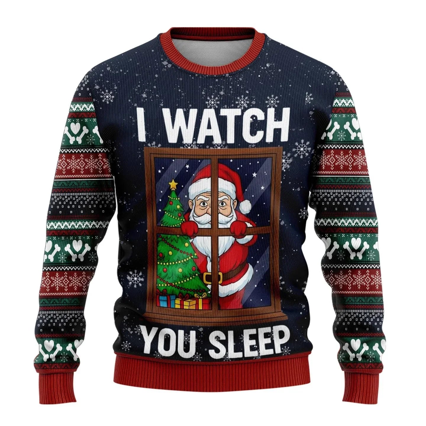 Pull de Noël homme motif bonhomme de neige