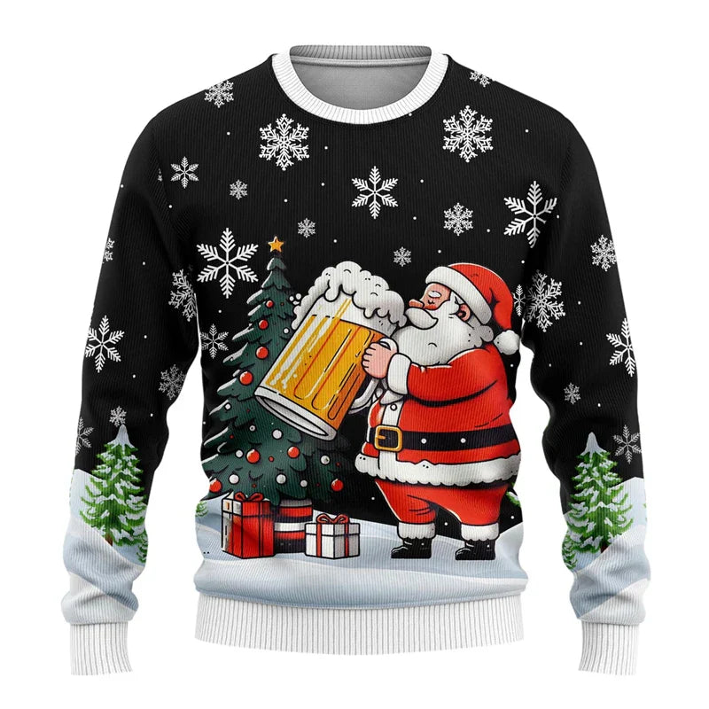 Pull-over homme motif design style moderne