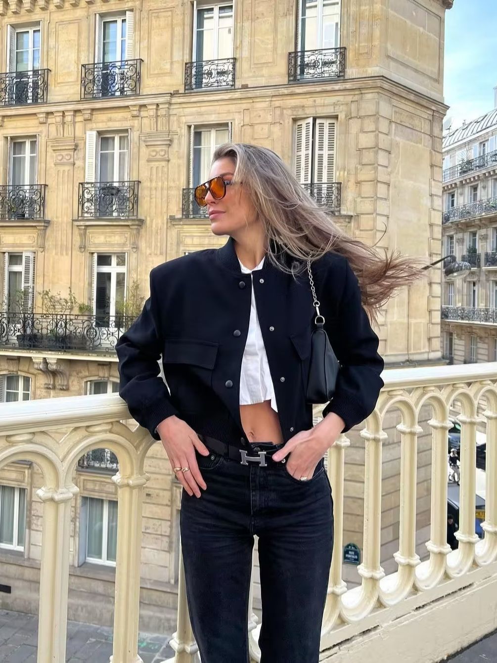 Stylische Bomberjacke Modern Für Damen - IdealeKleiden