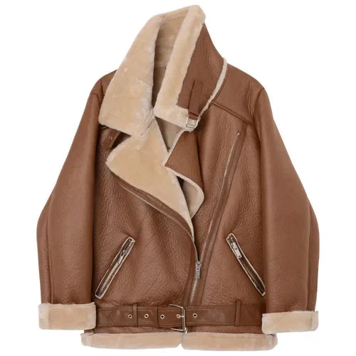 Manteau d'hiver élégant pour femme moderne et confortable