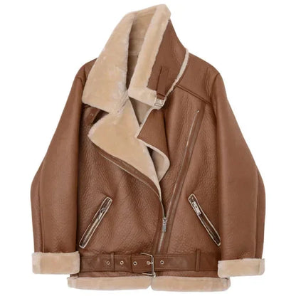 Manteau d'hiver élégant pour femme moderne et confortable