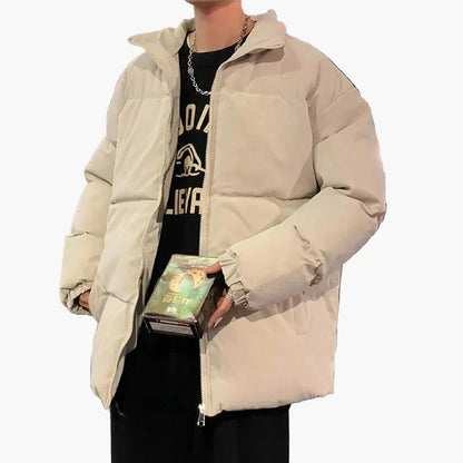 Doudoune matelassée d'hiver style streetwear