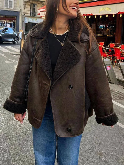 Luxus Damenjacke Warm Elegant - IdealeKleiden