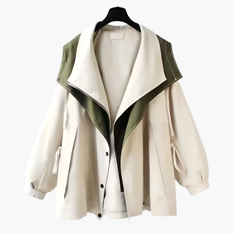 Veste décontractée oversize style superposé moderne