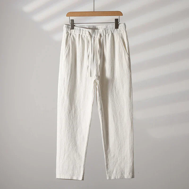 Pantalon d'été en lin confortable