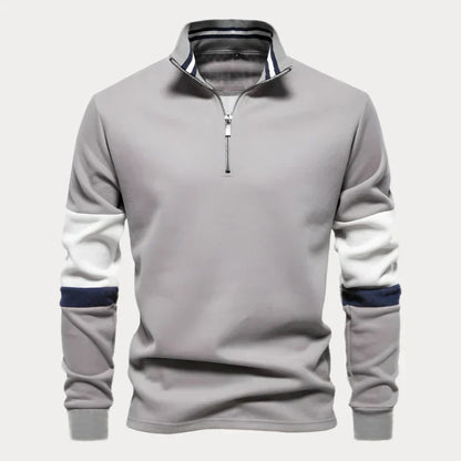 Pull-over homme motif rayures moderne