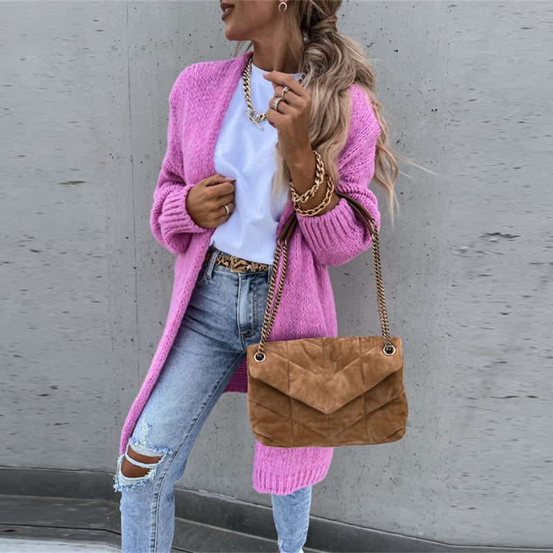 Gilet long élégant pour femme