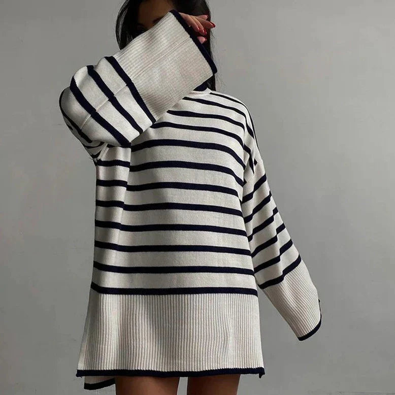 Damenschal Rollkragen Pullover Weich - IdealeKleiden