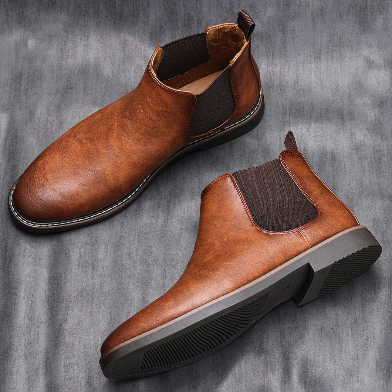 Bottes homme rétro style vintage