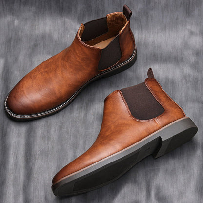 Bottes homme rétro style vintage