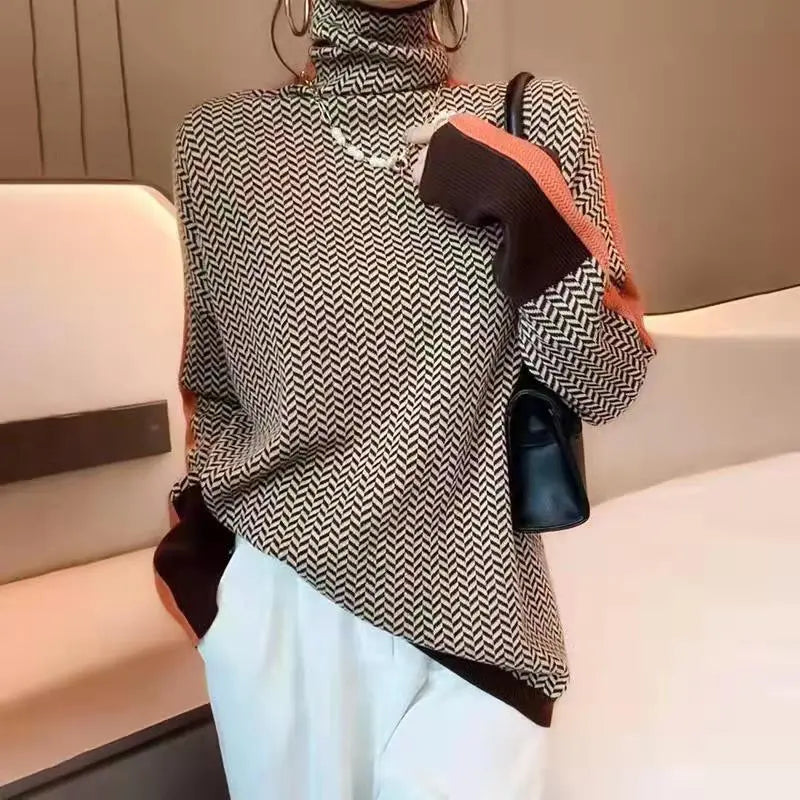 Col roulé femme Doux Confortable