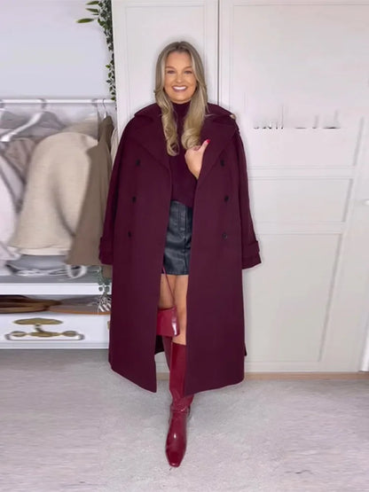 Manteau d'hiver élégant et sans souci