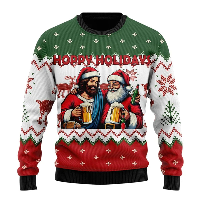 Pull-over homme motif design style moderne