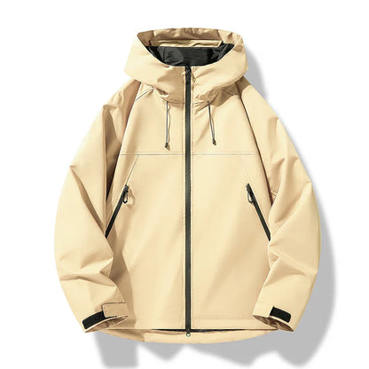 Veste d'extérieur imperméable et coupe-vent pour hommes