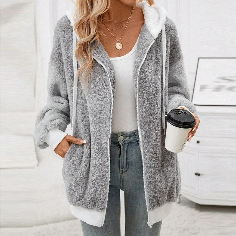 Fiona - Veste d'hiver douce pour femmes