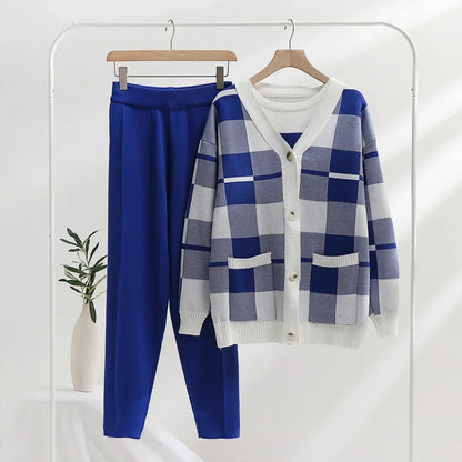 Ensemble 3 pièces doux pour femme