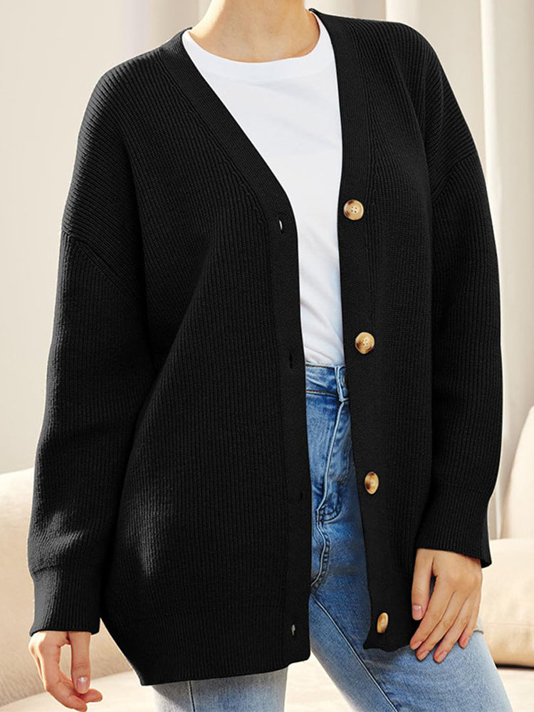 Strickcardigan Damen Herbst Modell - IdealeKleiden