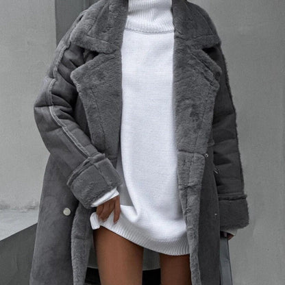 Veste-manteau élégante pour femme
