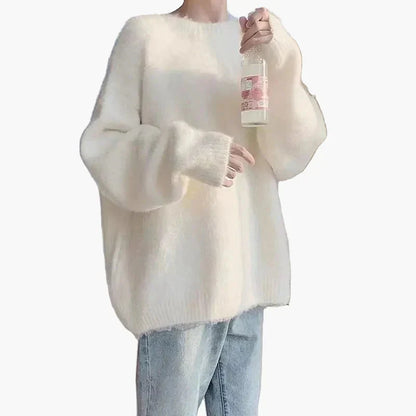 Pull oversize chaud et confortable