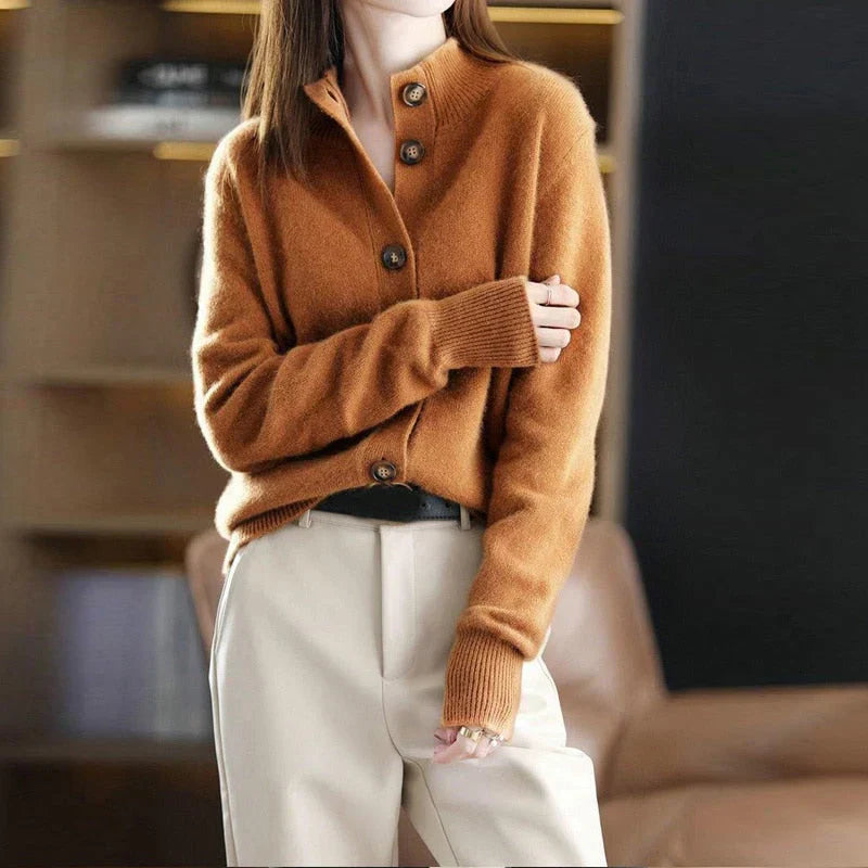 Damen Pullover Langarm Bequem Alltag - IdealeKleiden
