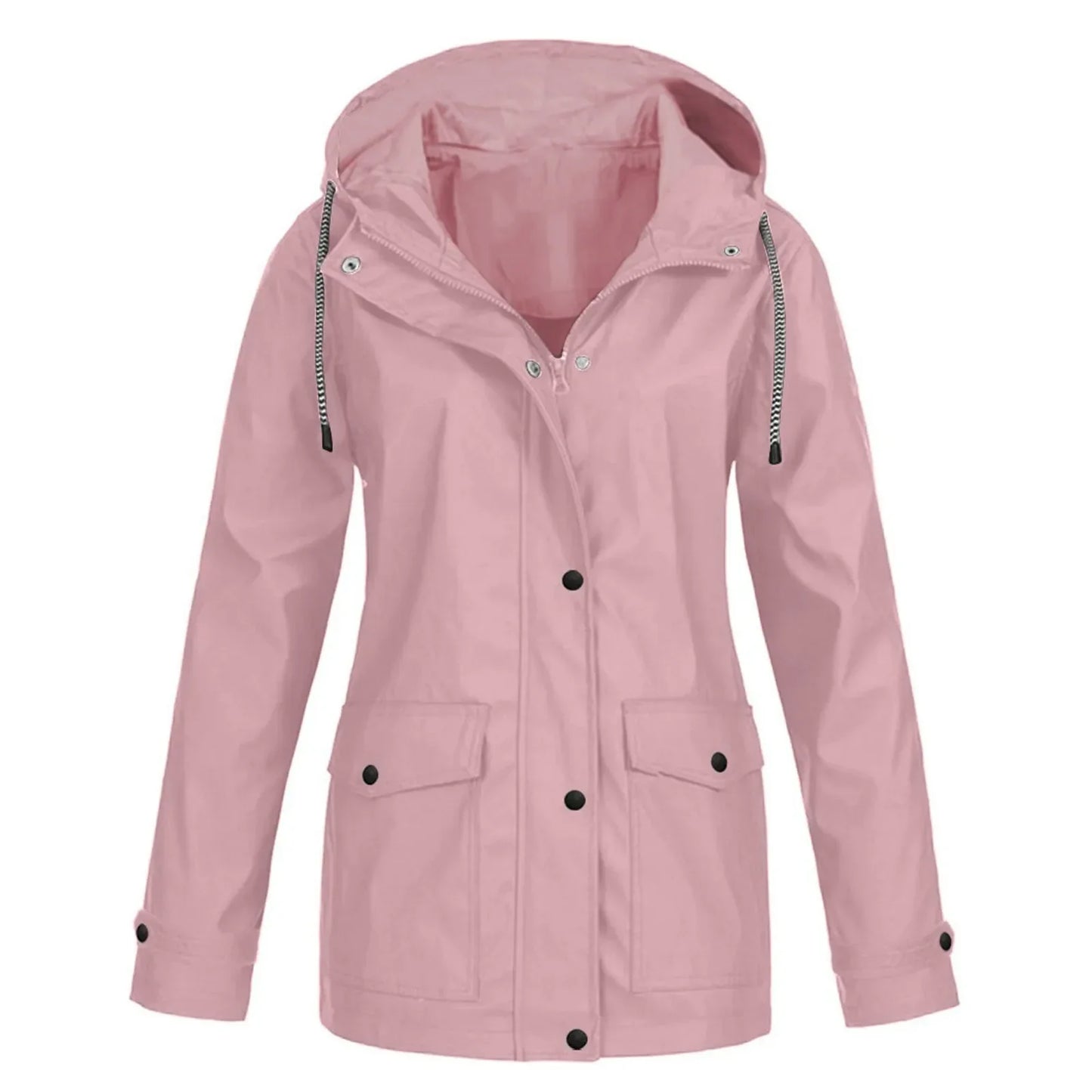 Imperméable femme imperméable à capuche
