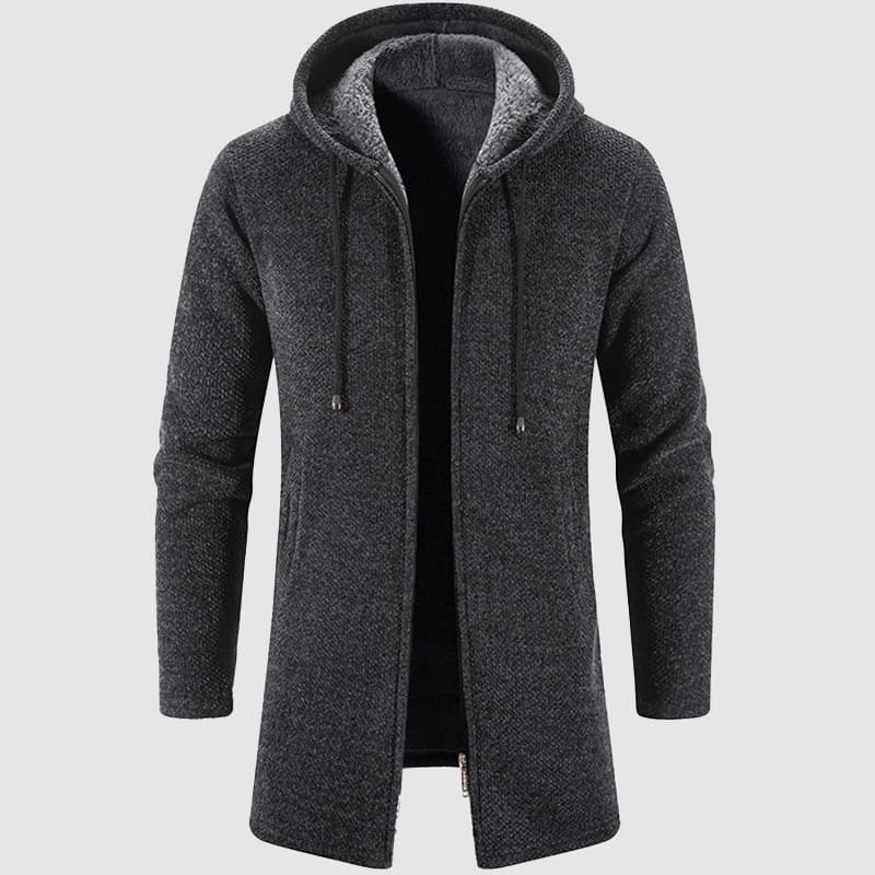 Gilet cardigan en polaire douce pour femme