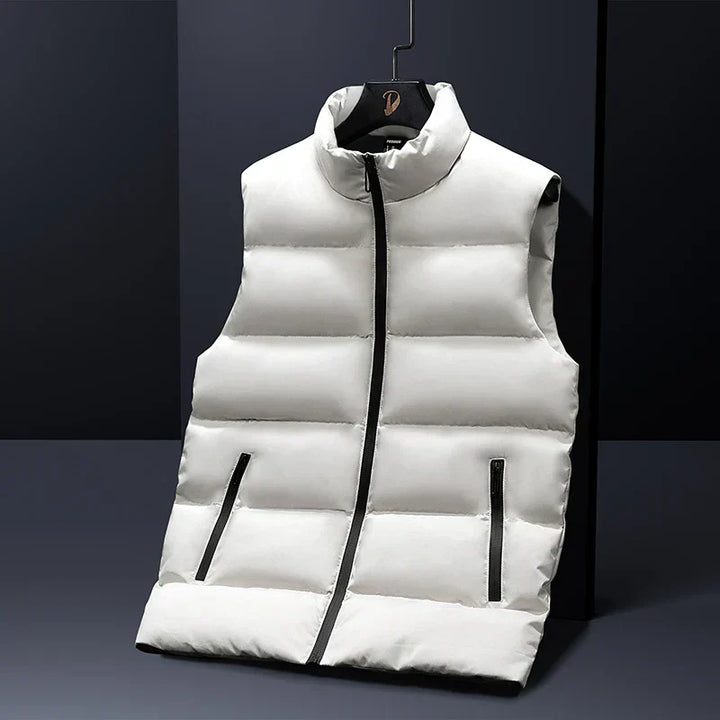 Gilet léger matelassé chaud pour homme