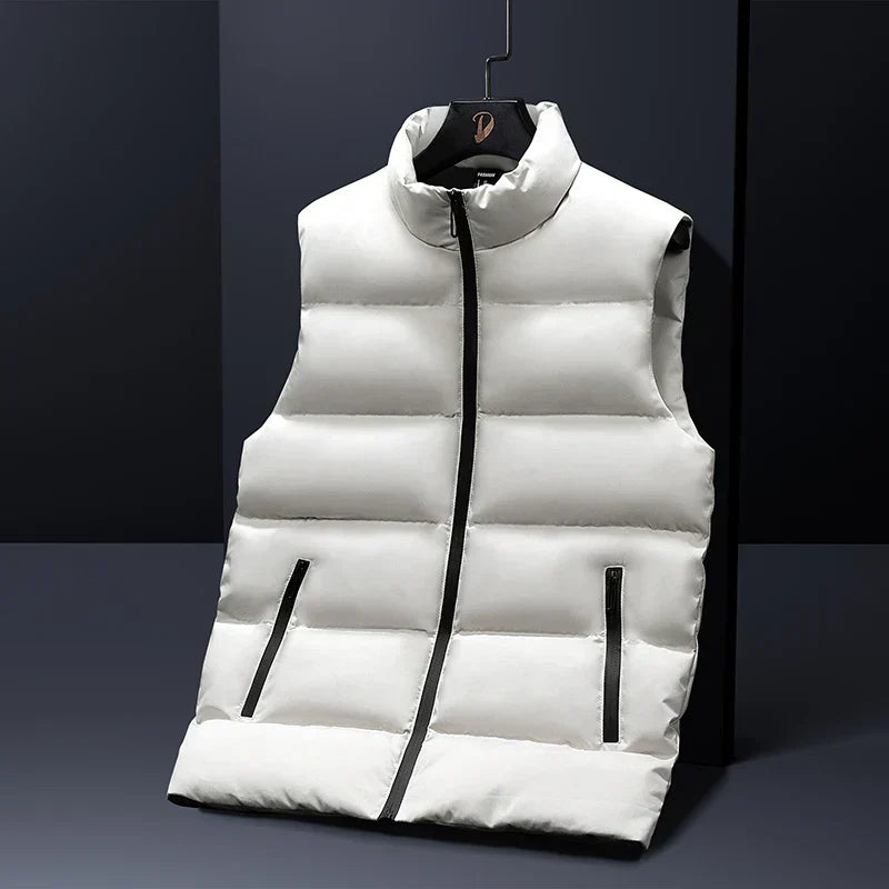 Gilet matelassé homme chaud et élégant