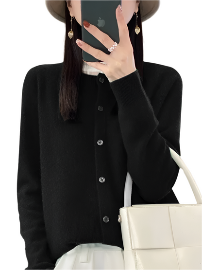Veste d'hiver longue à manches longues pour femme avec pull