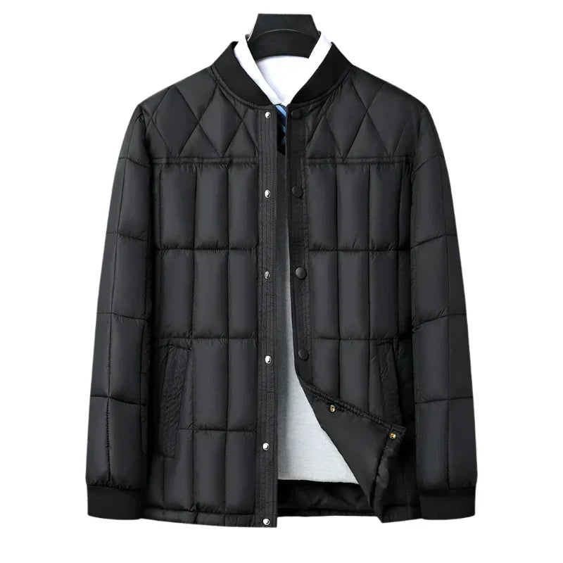 Veste Homme Beige Légèrement Matelassée