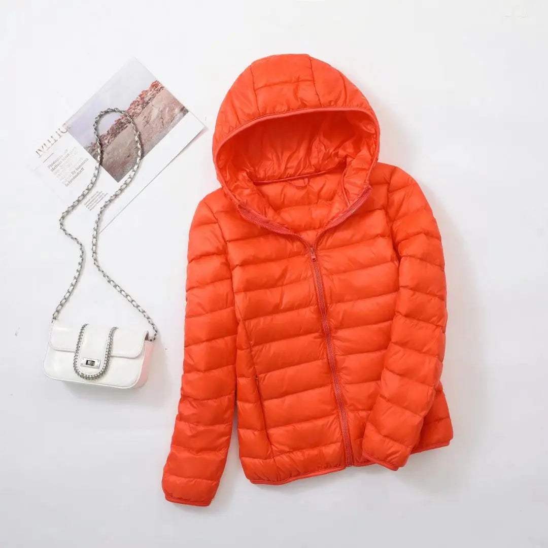 Doudoune à capuche chaude hiver