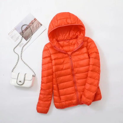 Doudoune à capuche chaude hiver