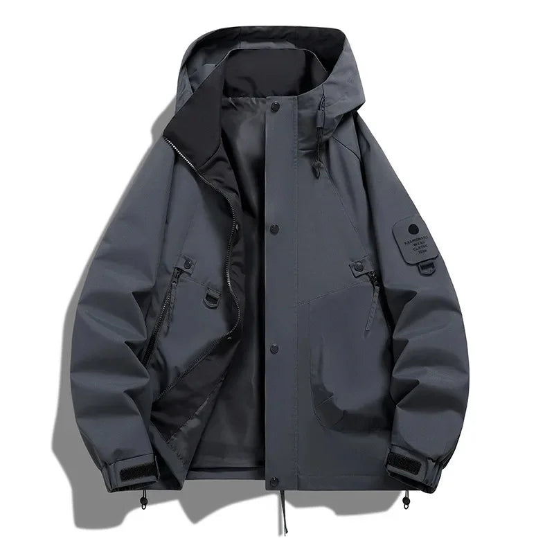 Veste d'hiver pour homme coupe décontractée
