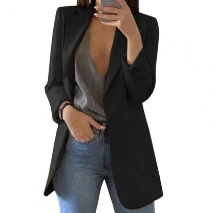 Elegante Blazer Damen Formell Herbst - IdealeKleiden