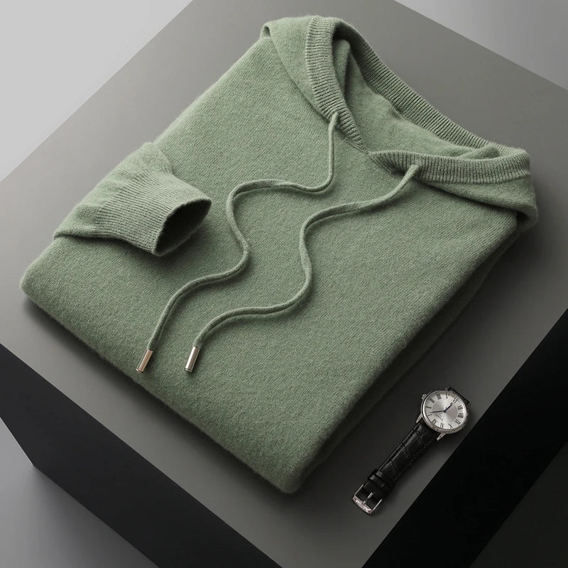 Sweat à capuche en laine chaud Confortable Douillet