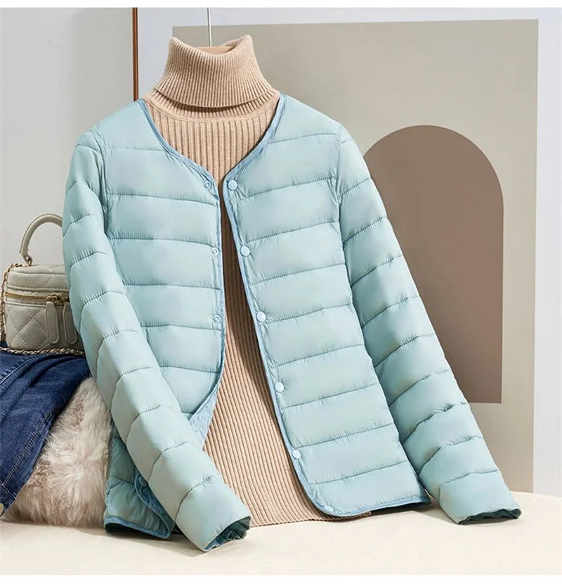 Doudoune femme coupe slim