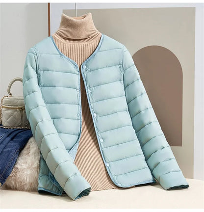 Doudoune femme coupe slim