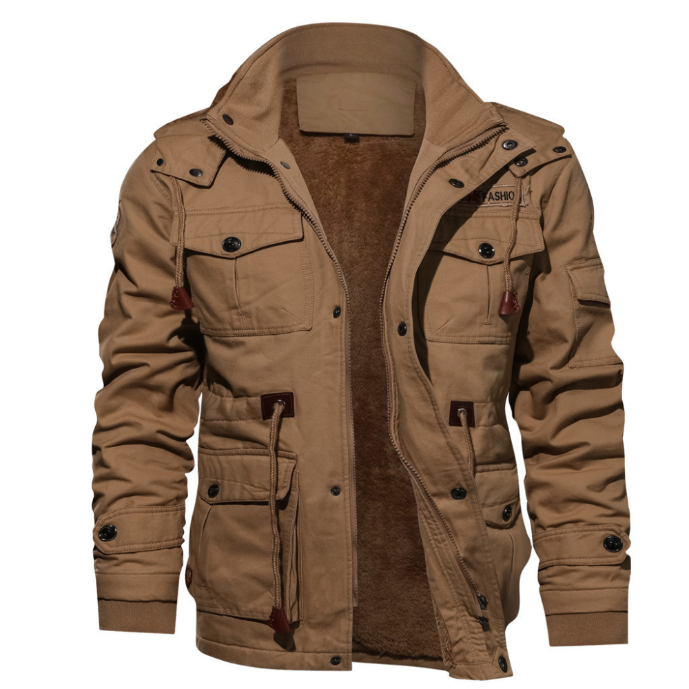Herren Samtjacke Warm Elegant Stylish - IdealeKleiden