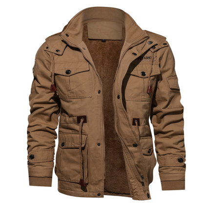 Herren Samtjacke Warm Elegant Stylish - IdealeKleiden