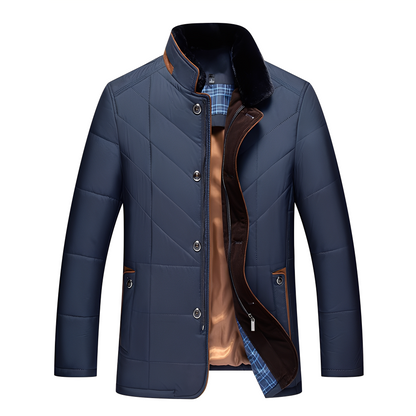 Veste d'hiver homme élégante matelassée