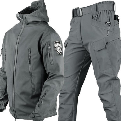Ensemble tactique d'extérieur - veste et pantalon pour hommes