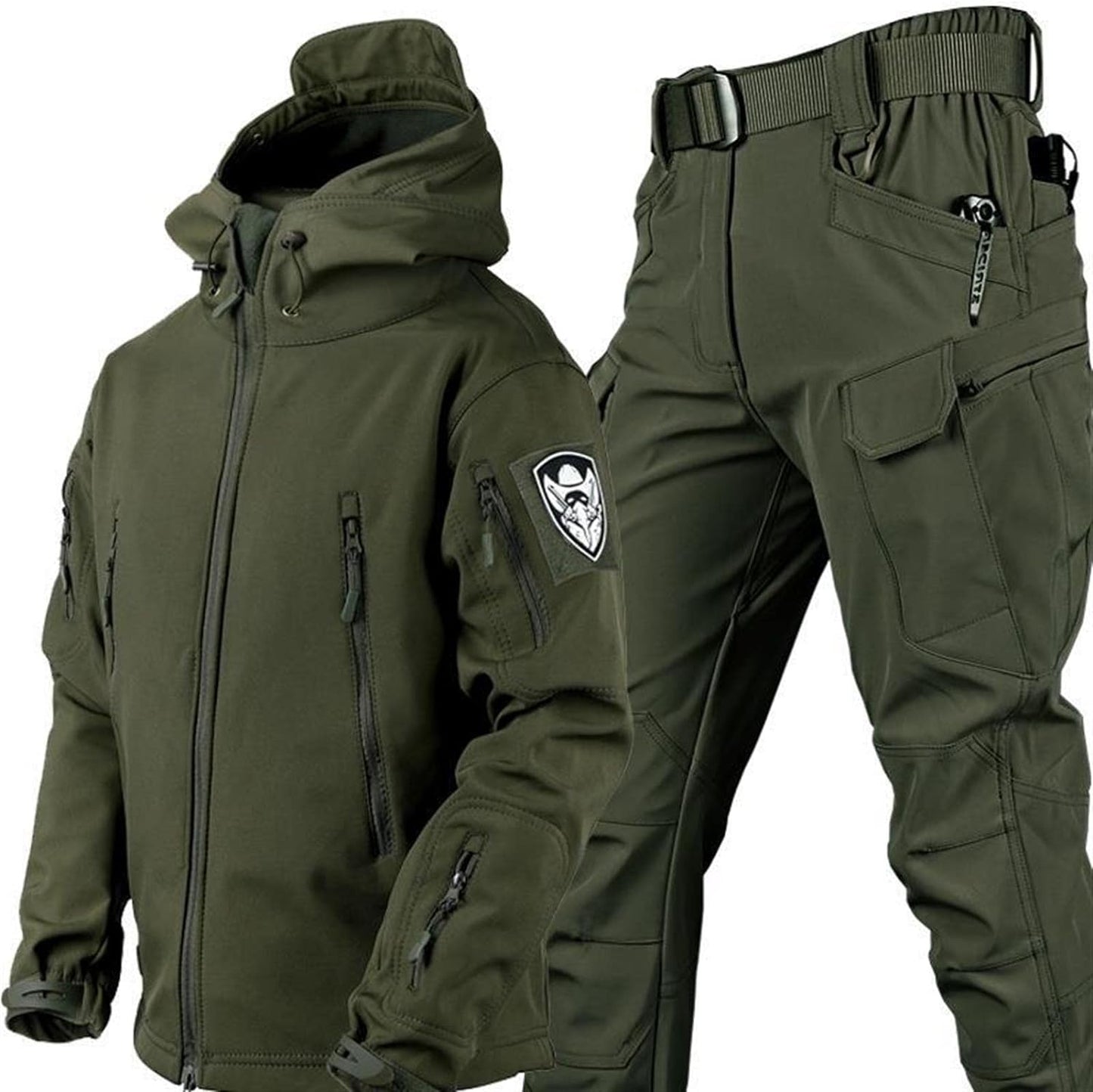 Ensemble tactique d'extérieur - veste et pantalon pour hommes