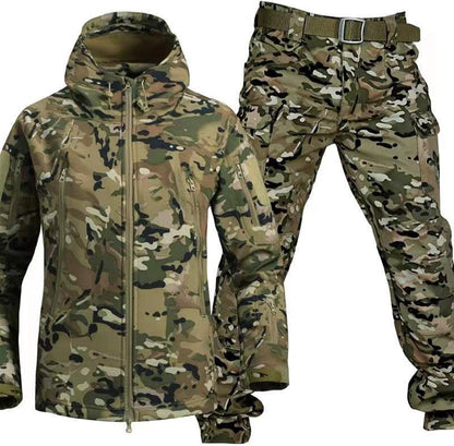 Ensemble tactique d'extérieur - veste et pantalon pour hommes