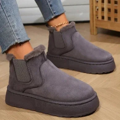 Bottes d'hiver élégantes pour femmes chaudes
