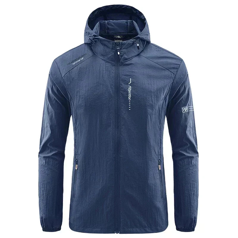 Veste de pluie stylée pour homme imperméable
