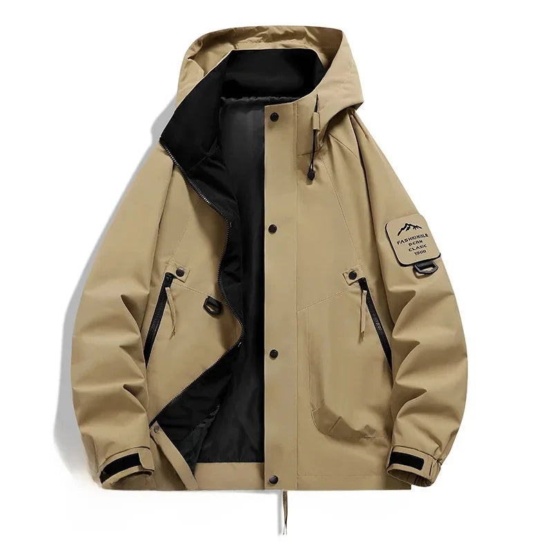 Veste d'hiver pour homme coupe décontractée