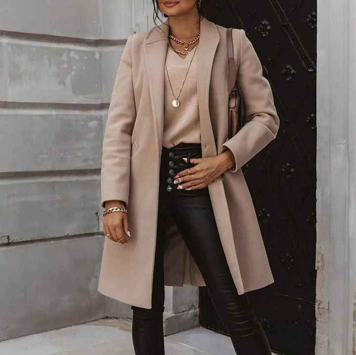 Manteau en laine sur mesure Élégant Classique